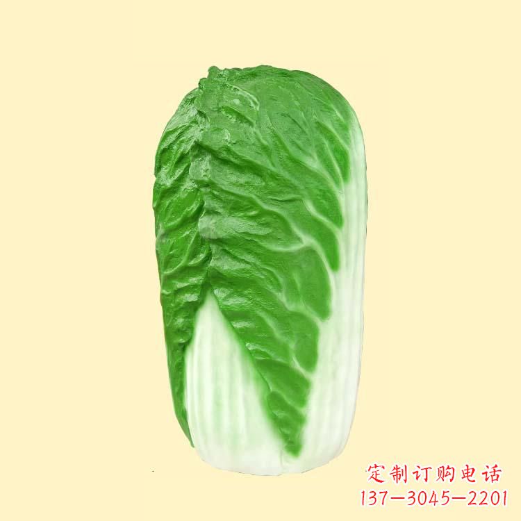 武汉玻璃钢大白菜雕塑