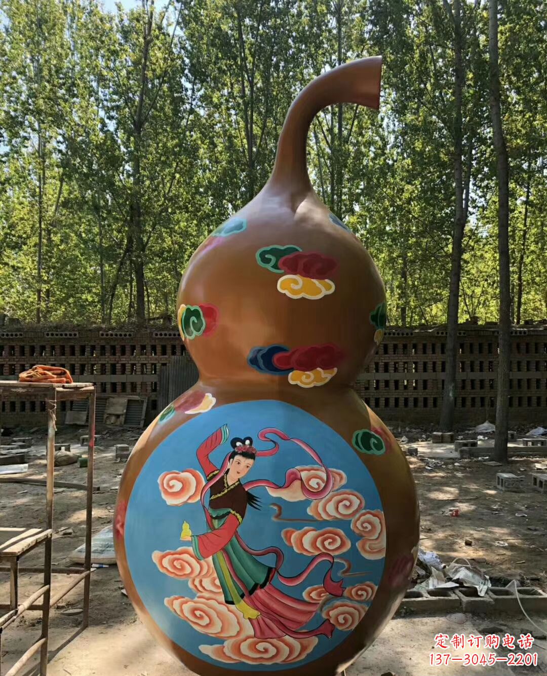 武汉新颖玻璃钢葫芦雕塑