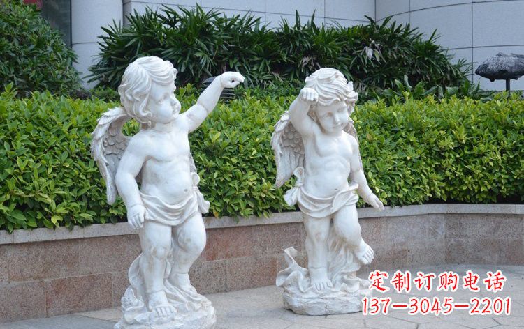 武汉玻璃钢天使雕塑精美绝伦