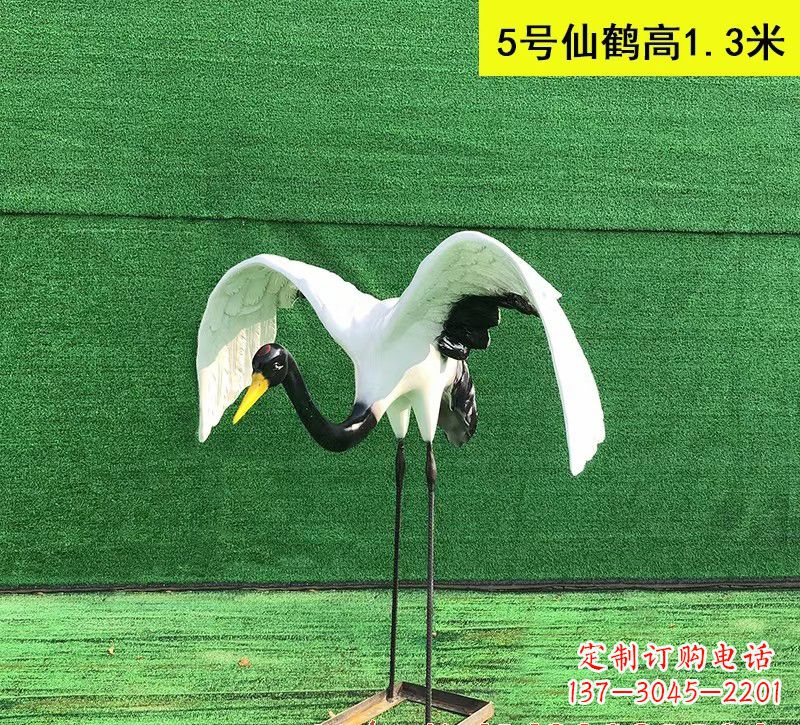 武汉仙鹤雕塑经典之美