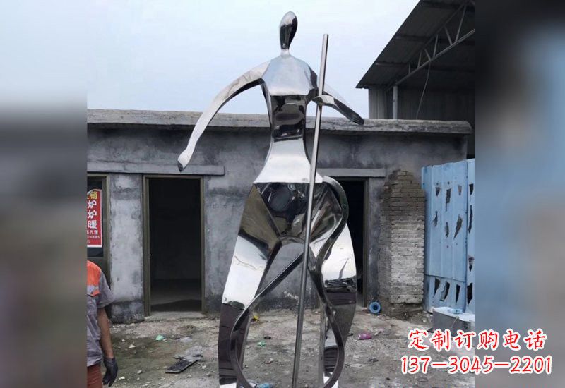 武汉精致的不锈钢大提琴雕塑