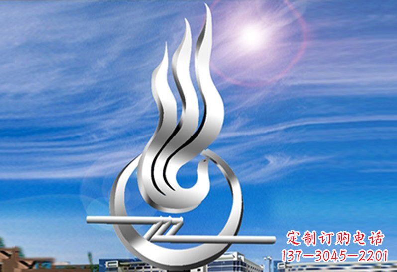 武汉精美不锈钢凤凰雕塑