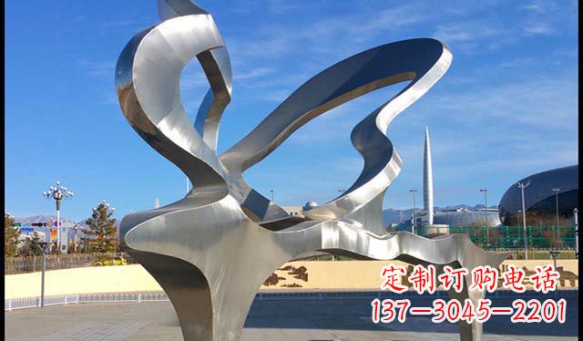 武汉不锈钢钢琴雕塑