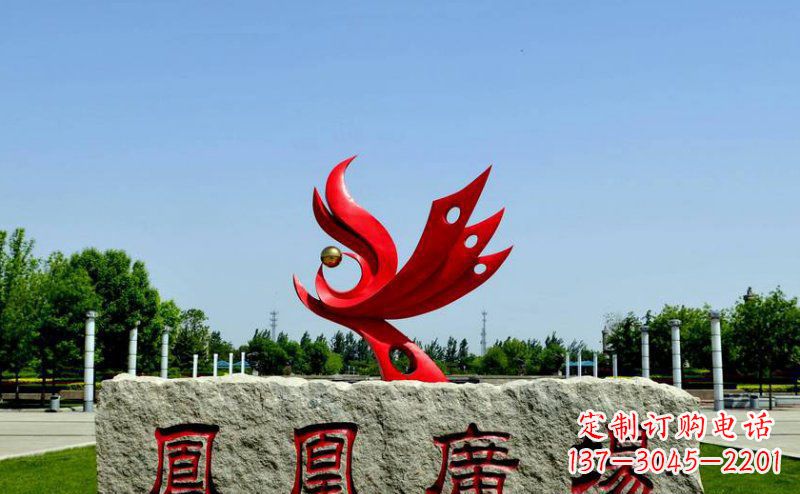 武汉凤凰雕塑传承古典美感
