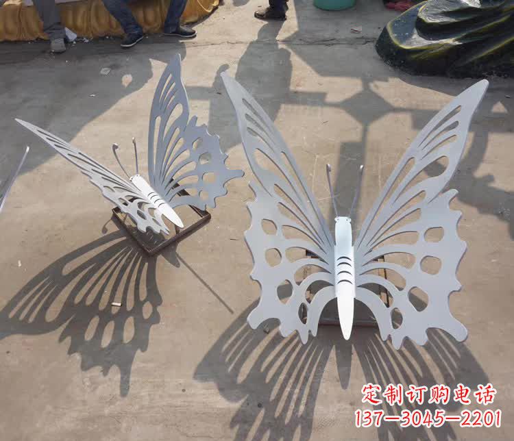 武汉不锈钢铁艺蝴蝶雕塑艺术精灵的魅力