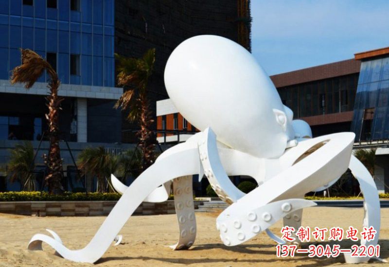 武汉精美的不锈钢章鱼雕塑