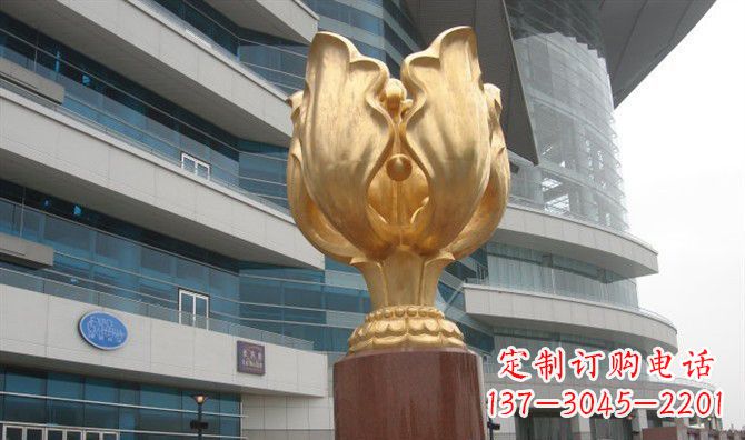 武汉不锈钢紫荆花之美