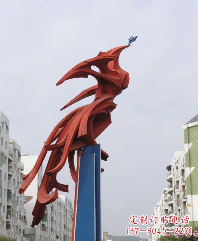 武汉凤凰雕塑传承古老文化的艺术精品