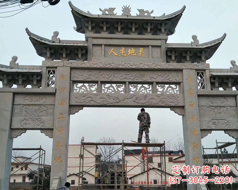 武汉牌坊雕塑