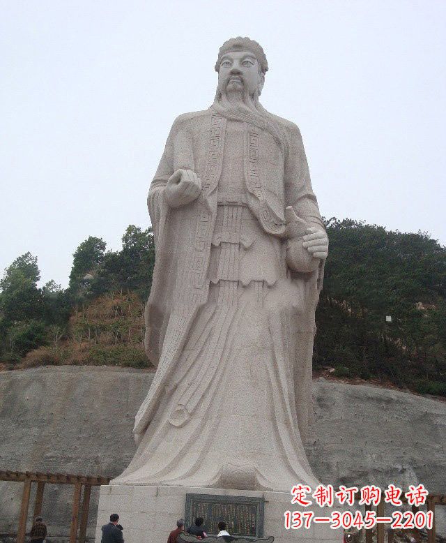武汉大理石保生大帝神像雕刻之美