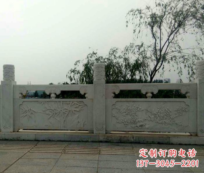 武汉精美大理石栏板石雕