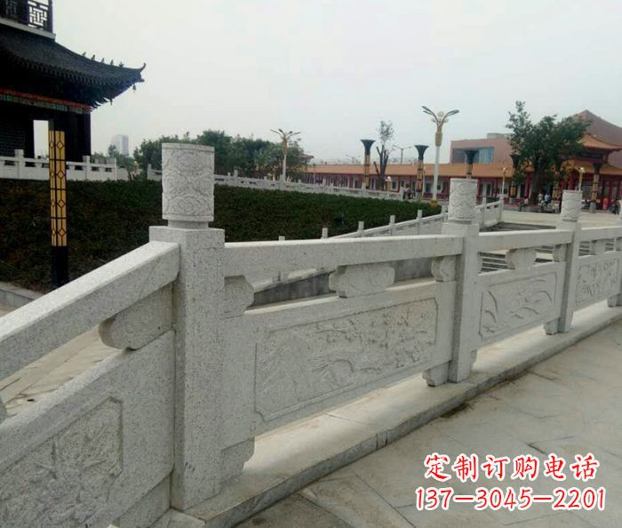 武汉精美大理石栏板雕塑