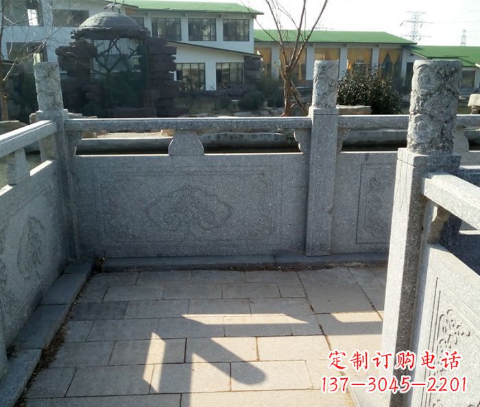 武汉精美大理石栏板雕塑