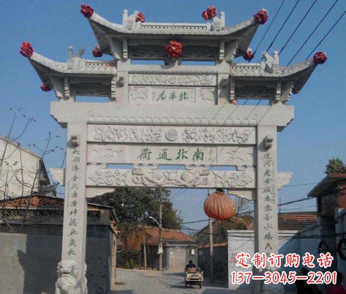 武汉优质大理石牌坊雕塑