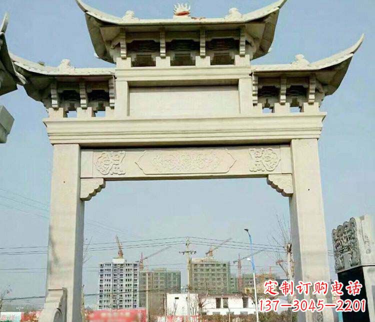 武汉精美牌坊石雕