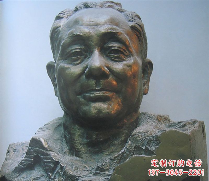 武汉邓小平铜伟人校园名人铜雕