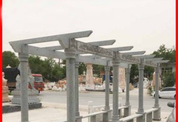 武汉大理石公园石雕长廊高端定制雕塑