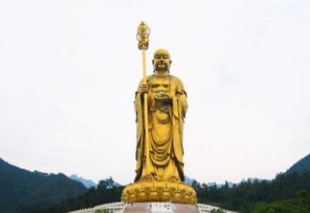 武汉高端定制大型地藏菩萨铜雕