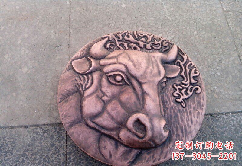 武汉锻铜十二生肖兽首雕塑