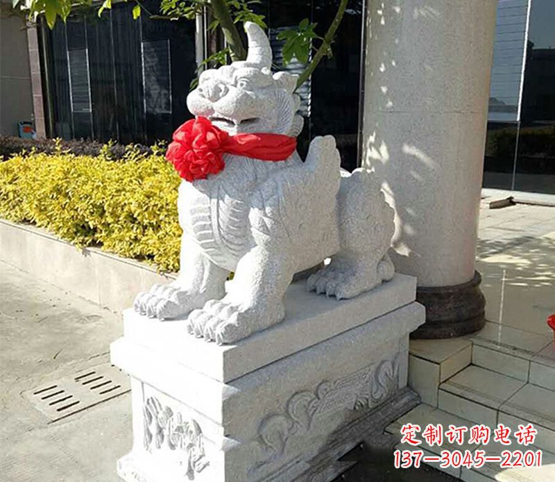 武汉优雅的独角兽雕塑