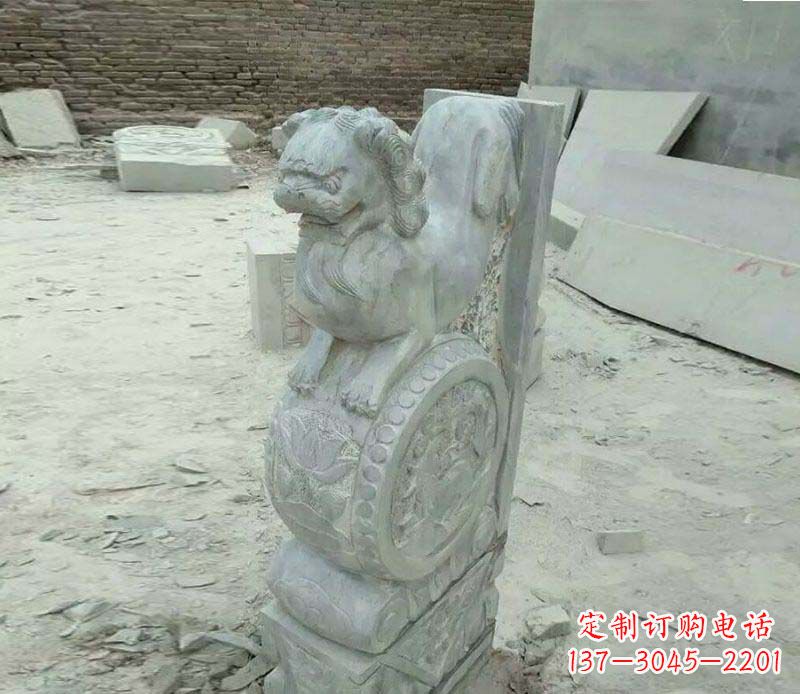 武汉精美石门墩雕塑，缔造绝色佳作