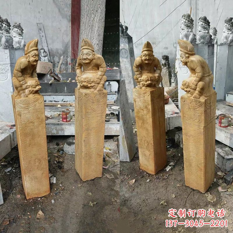 武汉仿古拴马桩