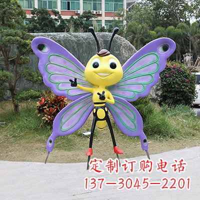 武汉仿真蝴蝶雕塑,精致多彩、灵动优雅