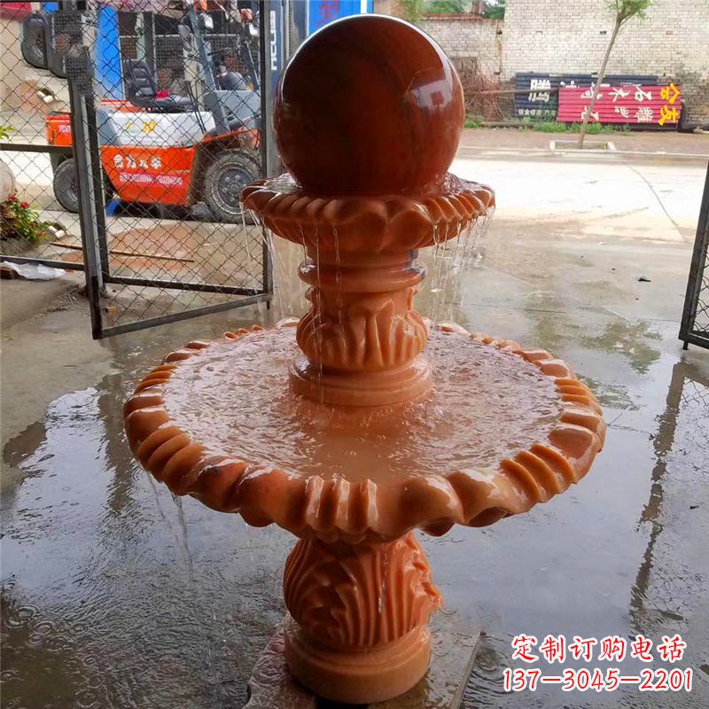 武汉风水球石头雕塑