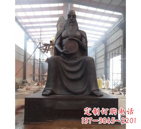 武汉伏羲铜雕