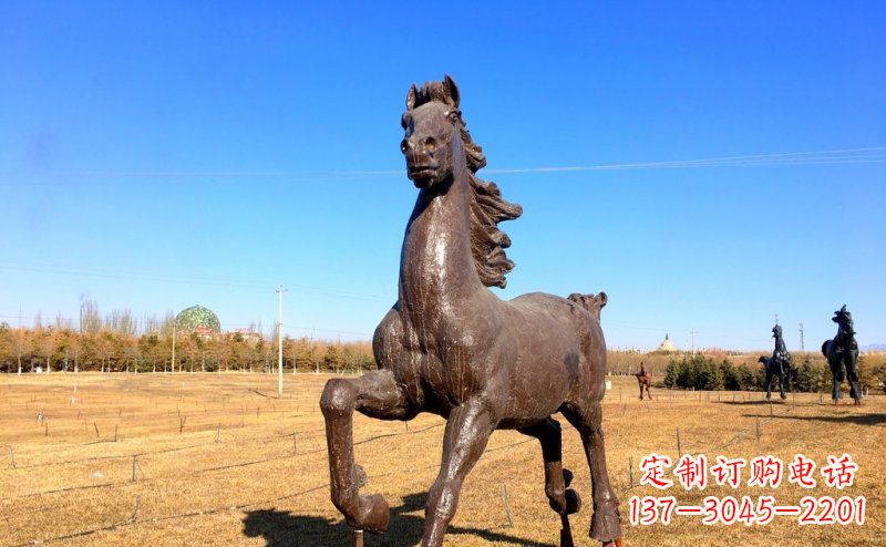 武汉精美大型动物雕塑