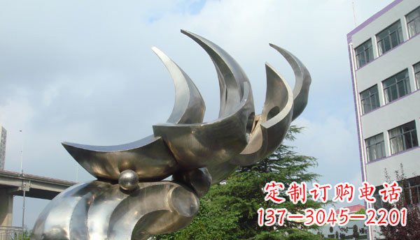 武汉中领雕塑出品不锈钢海鸥雕塑