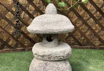 武汉精美仿古石灯公园照明灯石雕
