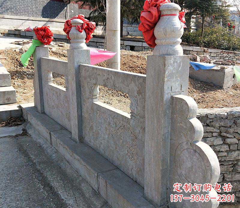 武汉公园定制石栏板雕塑