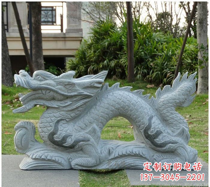 武汉精美雕刻的大理石龙雕塑