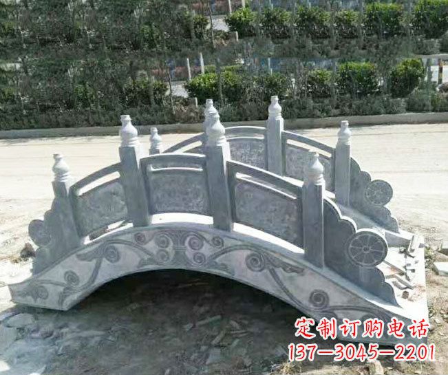武汉公园仿古石拱桥景观石雕