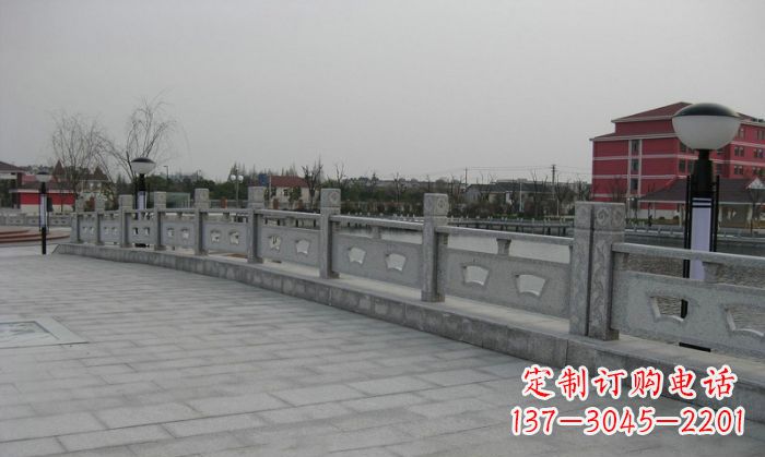 武汉公园仿古石栏板 (2)