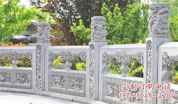 武汉公园仿古石栏板_1