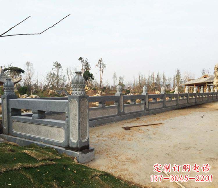 武汉公园仿古石栏板景观石雕