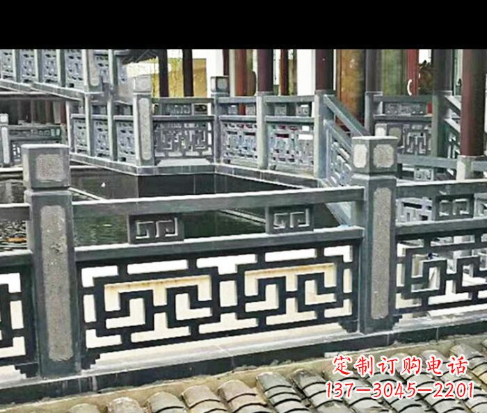 武汉公园仿古石栏板