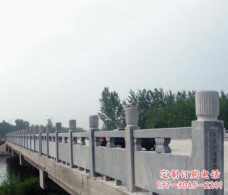 武汉中领雕塑-仿古石栏板景观石雕