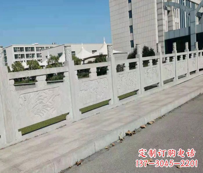 武汉精美大理石浮雕栏板