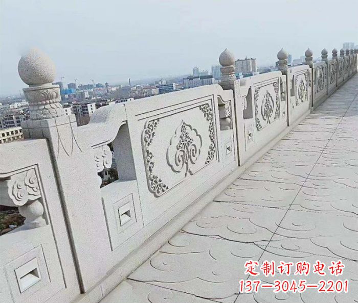 武汉精美大理石栏板雕塑