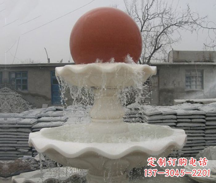 武汉精美风水球石雕