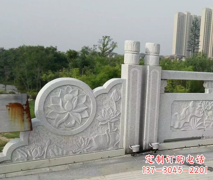 武汉汉白玉石雕栏板