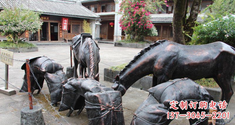 武汉中领雕塑定制的铜动物雕塑