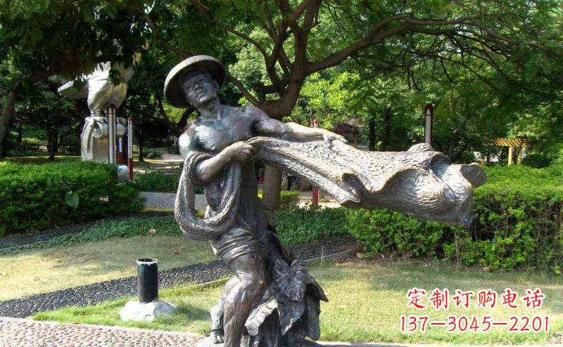 武汉渔民铜雕—— 带您体验渔夫传统文化