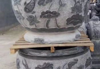 武汉精致的石头水缸雕塑，为您的公园小区增添美丽色彩