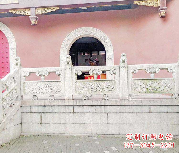 武汉中领雕塑:大理石栏板雕塑