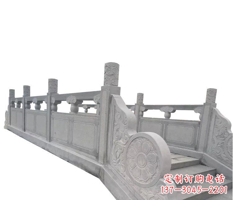 武汉中领雕塑精美的大理石栏板石雕