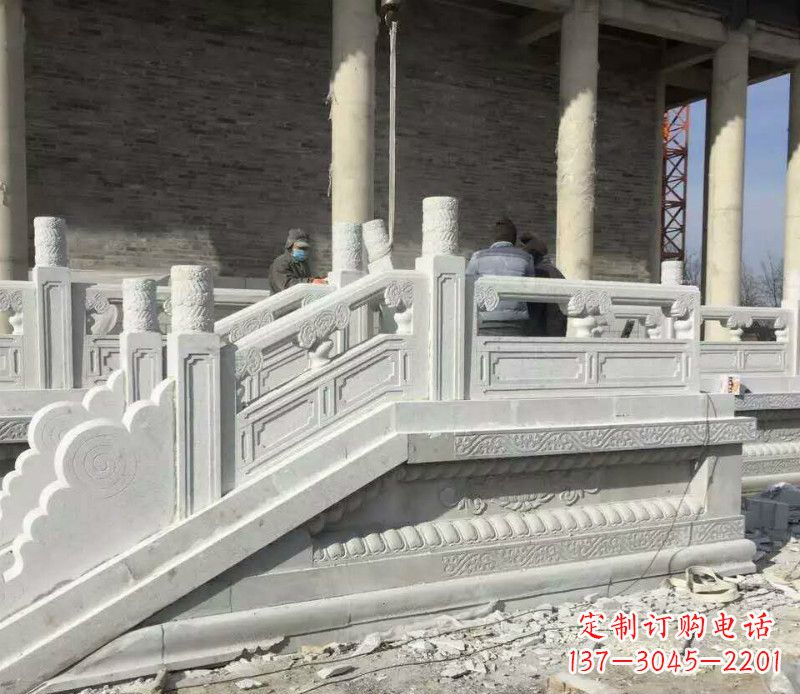 武汉超凡精美的大理石栏板雕塑